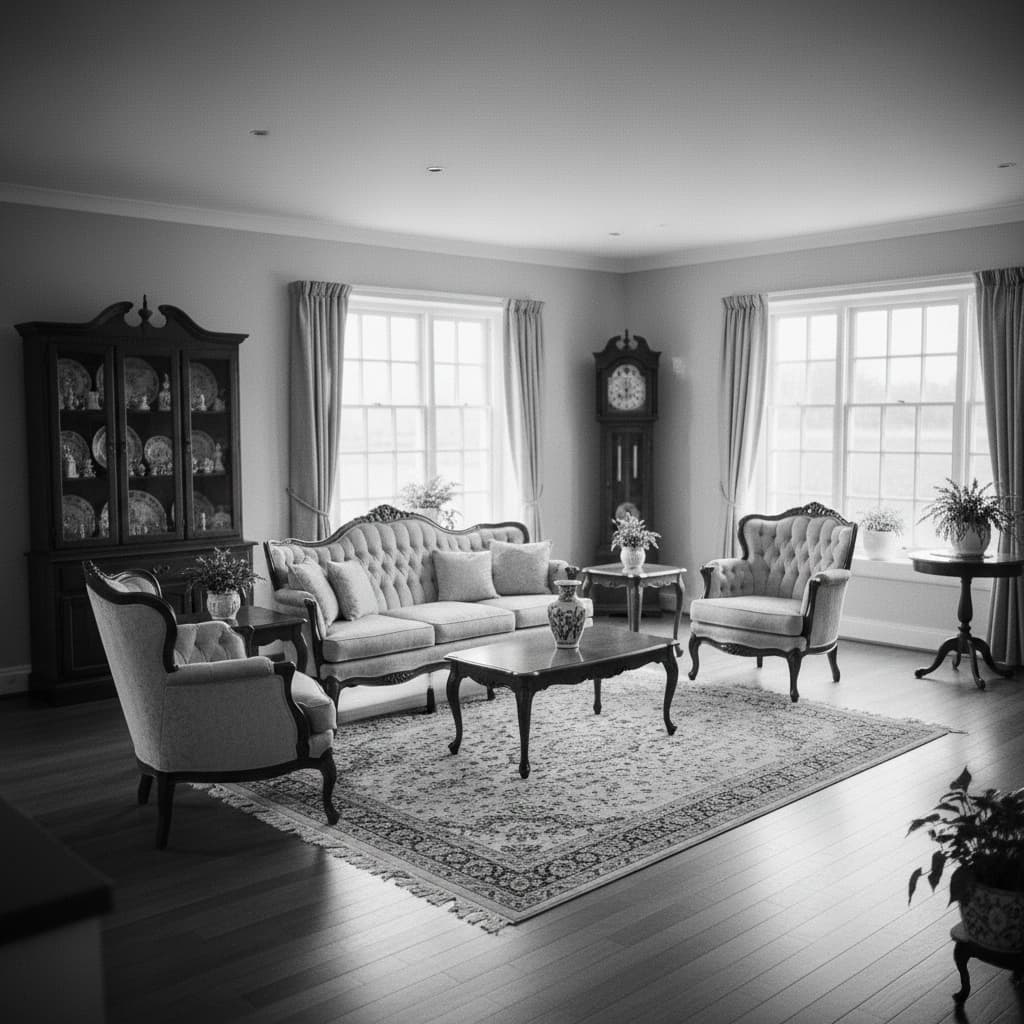 Estate sale consultation with family